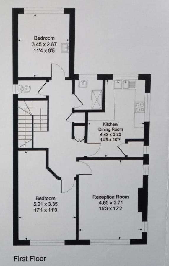 Large 2-Bedroom Maisonette With Free Parking Twickenham Buitenkant foto